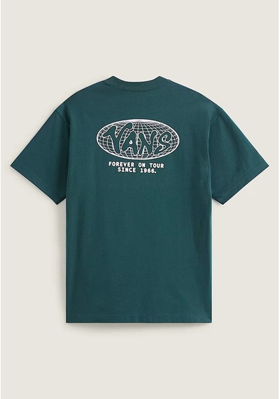 Vans World Tour Loose Ss Tee Erkek Koyu Yeşil T-shirt - Vn000vy8 Vans World Tour Loose Ss Tee Erkek Koyu Yeşil T-shirt - Vn000vy8