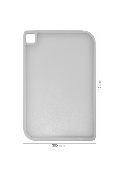 Fika Kesme Tahtası Büyük 305 445 9 Mm Gri