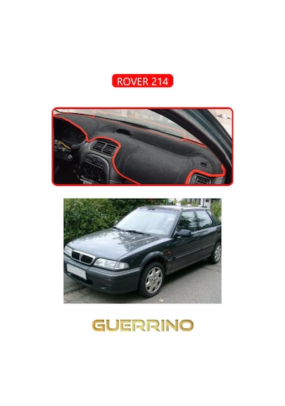 Rover 214torpido Koruma Halısı Kırmızı Kenar
