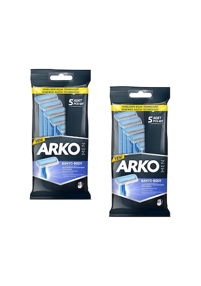 Arko Men Banyo Tıraş Bıçağı 2 x 5'li
