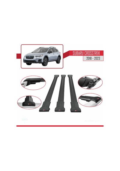 Subaru Crosstrek 2018-2023 Arası İle Uyumlu Fly Model Ara Atkı Ta