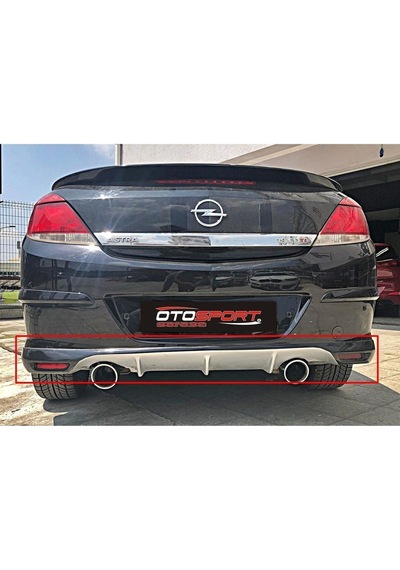 Opel Astra H Cabrio Arka Tampon Eki Fiberglass Boyasız
