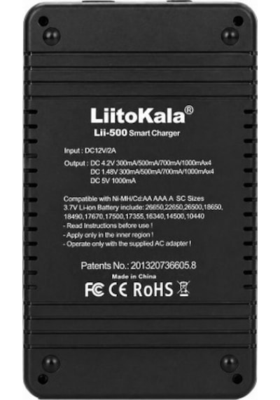 Liitokala Lii-500 4 Yuvalı Akıllı Pil Şarj, Deşarj Ve Kapasite Test Cihazı