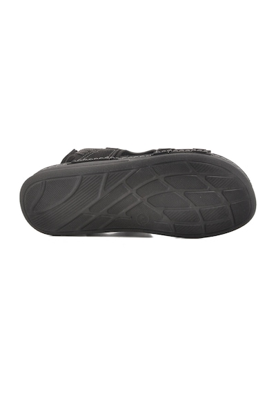 Ayakmod Siyah Anatomik Cırtlı Erkek Spor Sandalet 86.002 M Siyah