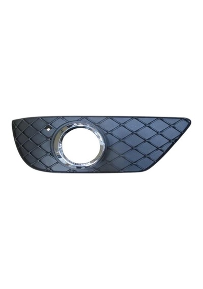 Mercedes C Class 2011-2013 Sis Lamba Kapağı Sol Siyah Delikli - Nikelaj Çerçeveli Tw