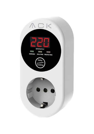 Ack Voltaj Korumalı Priz 16a Ay27-00010 Yok