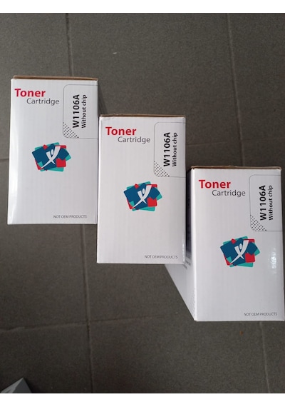Hp 106a W1106 Chipli Uyumlu Toner 3lü Set