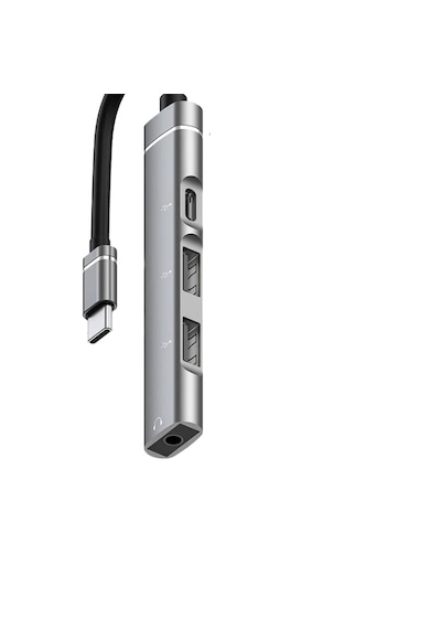 Microcase AL4612 Type-C USB 3.5 MM Jack 4 İn1 Port Çoğaltıcı Hub