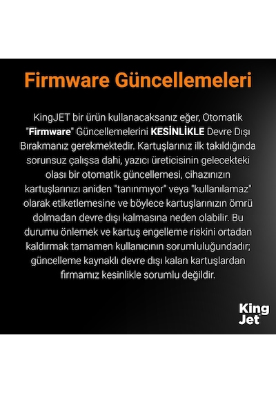 Kingjet Epson Uyumlu Wf-c5790 Yüksek Kapasiteli 4 Renk Takım Çipli Uyumlu, Kartuş T9451xl