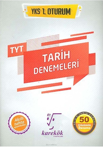 TYT Tarih Denemeleri 1.Oturum -  Karekök Eğitim Yayın