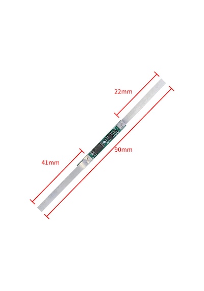 Alkatronik-1S 3A Bms + Nikel Şerit Lityum 18650 Pil Batarya Koruma Kartı