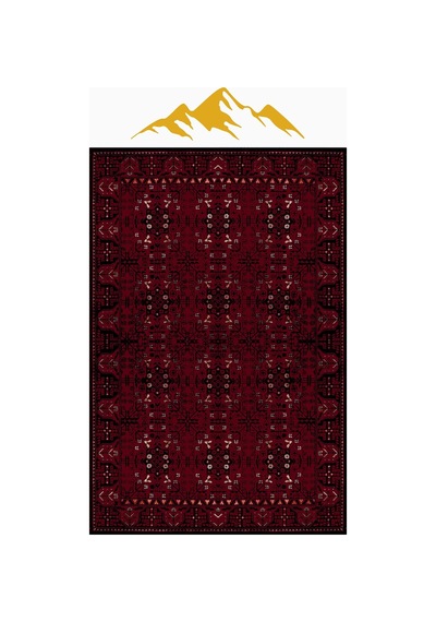 Modern Sisal Serisi Dijital Baskı Sisal Dokuma Halı Slh030 Renkli