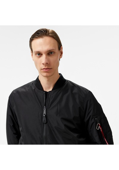 Alpha Industrıes Alpha Industries Reversible Onion Quilted Ma-1 Flight Unisex Siyah Ceket