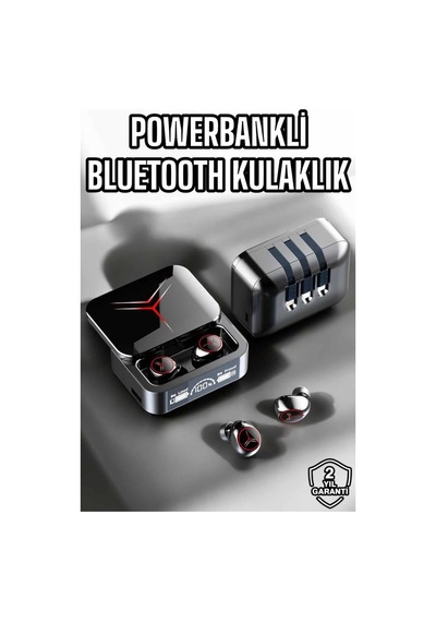 Yeni Nesil Powerbankli Bluetooth Bağlantılı Kablosuz Kulaklık