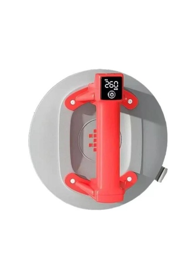 Shijing Tools 6100 Şarjlı Hava Pompalı Dijital Vantuz - Cam Granit Seramik Ayna Taşıma Vantuzu