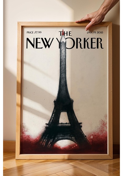 The New Yorker Çerçeveli Tablo January 19 2015