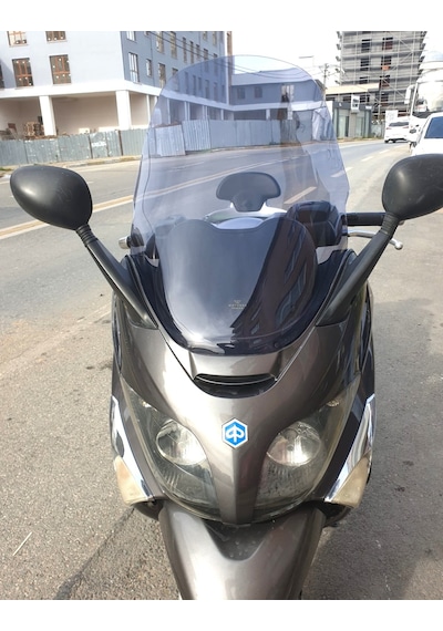 Motocam Piaggio X Evo 250 Ön Cam 2008-2016 Model 70cm Füme Renkli 4mm Uzun