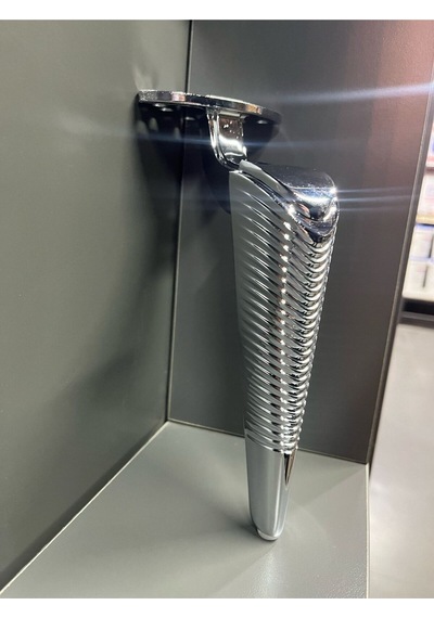 Side Metal Ayak 25 Cm Krom Koltuk Dolap Komidin Şifonyer Modern Tv Ünite Modern Mobilya Puf Gümüş