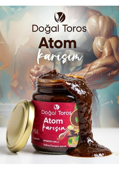 Doğal Toros Atom 240 Gr Karışık Ballı Bitkisel Macun