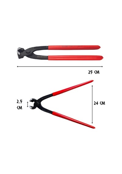 Cer-pa Norm Çelik Betoncu Kerpeteni 250 Mm.