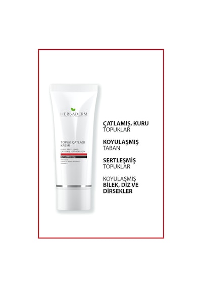 Herbaderm Topuk Çatlağı Kremi 60 ML