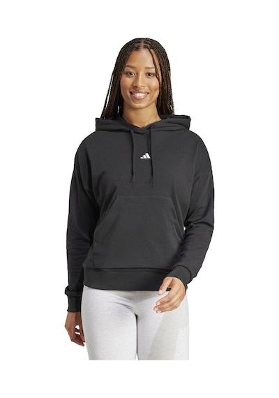 Adidas W Sl Ft Hd Black Siyah Kadın Sweatshirt Siyah
