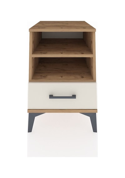 Kronos Komodin 2 Raflı Tek Çekmeceli 44x59x64 Çam-aytaşı Çam