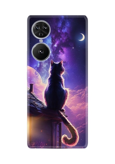 Reeder S19 Max Pro S Edge Kılıf Boutique Baskılı Resimli Damdaki Kedi Pcode -091