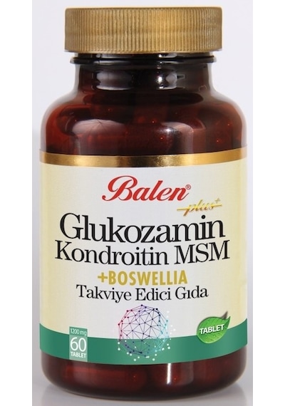 Balen Glukozamin Kondroitin Msm Boswelia Tablet 1200 MG 60 Table