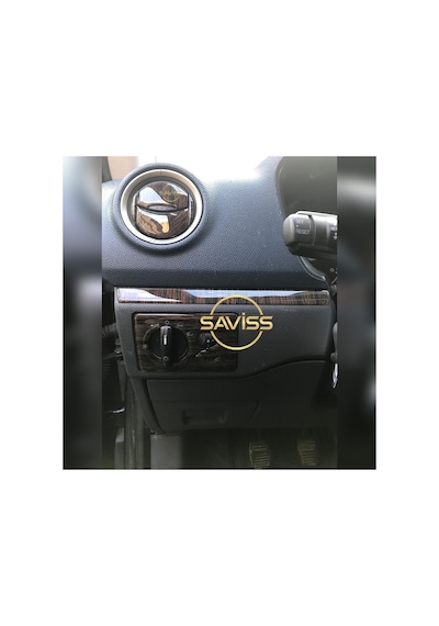 Ford Connect Özel Desen Koyu Meşe Full Set Maun Kaplama,konsol Trim Kapama Koyu Meşe