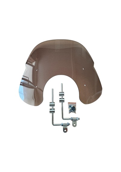 Vespa Ayna Bağlantılı Siperlik Cam Tüm Markalara Uyumlu