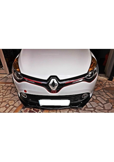 Renault Clio 4 Ön Tampon Lip'ii Parlak Siyah