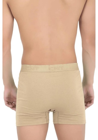 Cnt Erkek Boxer Likralı 6'lı Ten Rengi Premium Paket Trendybee Desenli Desenli