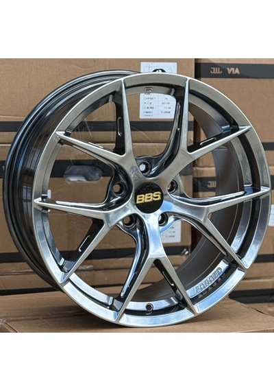 5 105 18 8.5 Et38 Ch73.1 Hyper Black Bbs Fı-r Jant Takımı