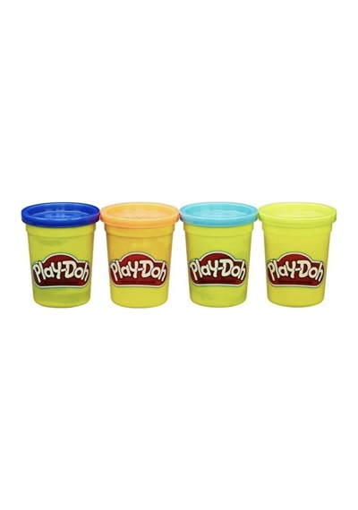 Play-doh Tatlı Renkler Oyun Hamuru 4'lü Paket Her Biri 113 G Ku Çok Renkli