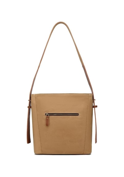 Smart Bags Kanvas Kadın Omuz Çantası Smk Kn-1331 Camel