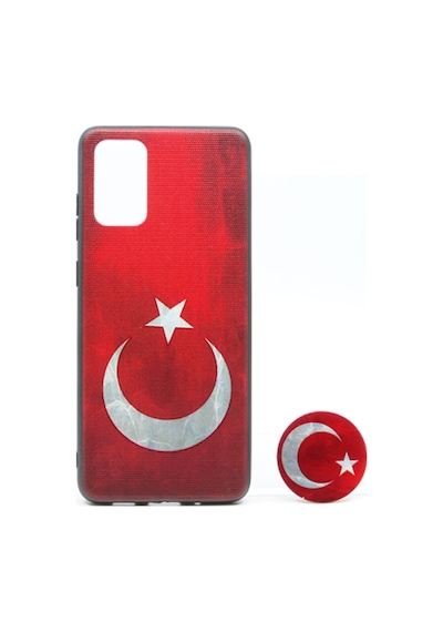 Nettech Samsung Galaxy S11 Uyumlu Desenli Popsocket Seri Arka