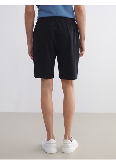 Lc Waikiki Lc Waıkıkı Siyah Slim Fit Erkek Pijama Alt Şort