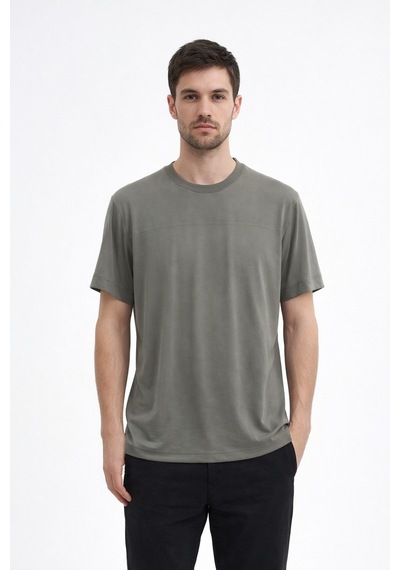 Cazador Erkek Modal Kumaş Basic Regular Fit 44105 Haki Haki