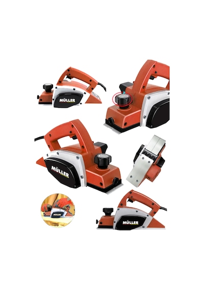 Pro Müller Power-x 4200 Motor Korumalı Otomatik Şanzıman Çift Bıçaklı Planya Rende Makinesi