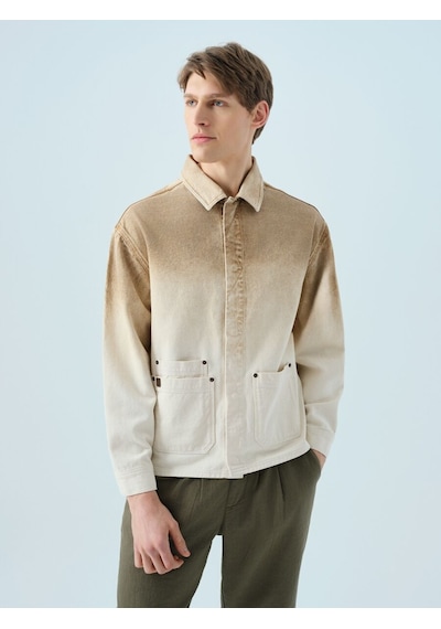 Loft Oversize Erkek Gömlek U.kol Lf2039632 Q1.v1 Denim