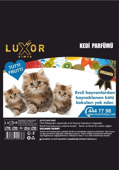 Luxor Kimya Kedi Parfümü Tutti Frutti 200 ml