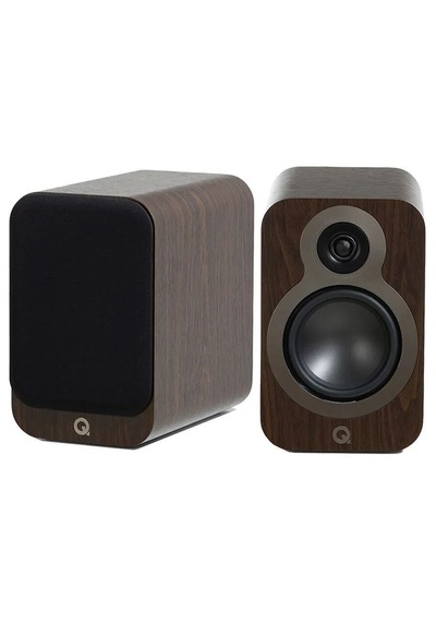 Q Acoustics Q 3030c Claro Walnut Raf Tipi Hoparlör Çift ı