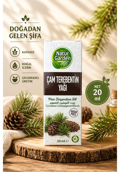 Natur Garden Çam Terebentin Yağı 10 ML