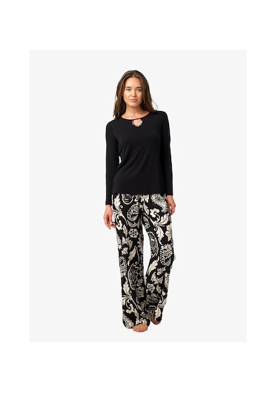 Blackspade Kadın Pijama Takımı 52270 - Siyah