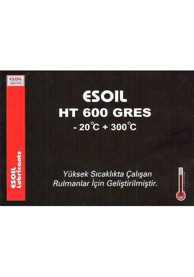 Esoil Ht 600 Yüksek Sıcağa Dayanıklı Beyaz Gres 1 KG