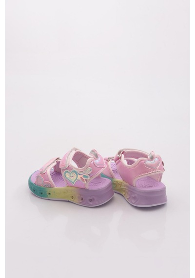 Marco Kids 02-26y207 Çocuk Patik Işıklı Sandalet Pembe