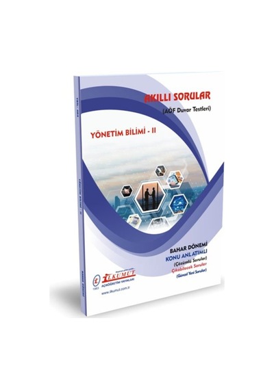 İlkumut Yayınları - Yönetim Bilimi - 2 Konu Anlatımlı - Çözümlü Sorular
