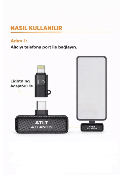 2.4g 60mah Çift Set Kablosuz Yaka Mikrofonu Typec-lightning Gürültü Önleyici Tak Çalıştır Vlog Röportaj İçin Canlı Yayın 8 Gram