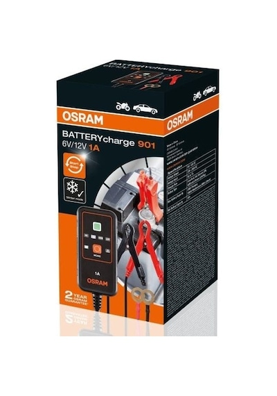 Osram Batterycharge 901 Akü Şarj Cihazı 6-12v Oebcs901